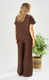 Костюм Ava fashion М-207 коричневый
