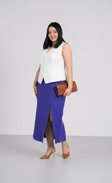 Spódnica FASHION CENTRE L-3947/Fioletovyj