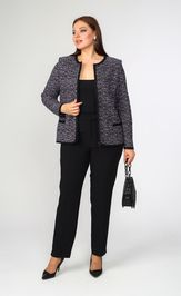 Жакет BONADI 1955 баклажан