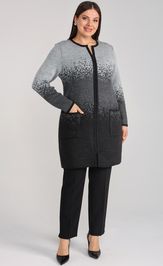 Кардиган BONADI 1986 серый