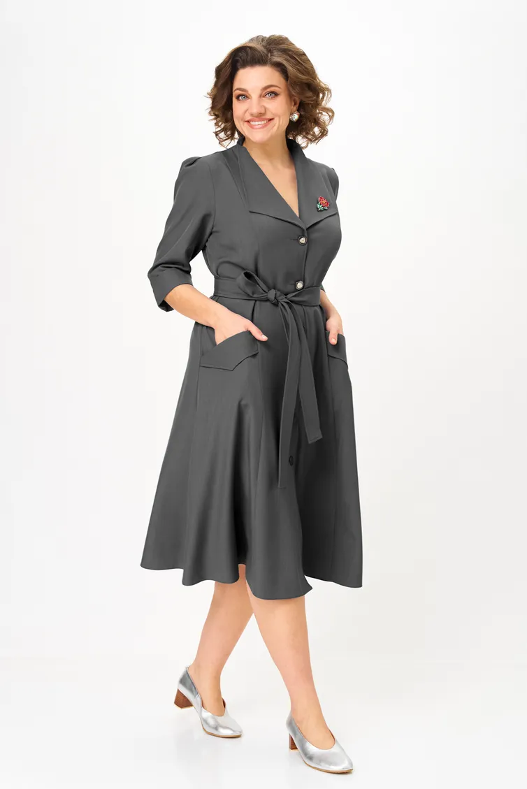 Sukienka Anastasia #1318.1 grafit