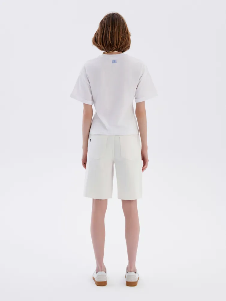 Koszulka Conte Elegant #23S-2706TSP white-fantastico 170