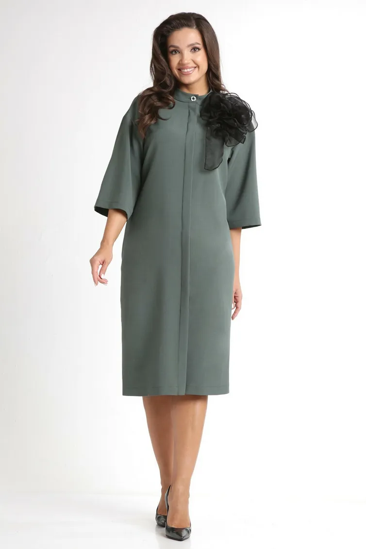 Sukienka Ladis Line #1524 xaki