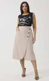 Skirt Ma Cherie 2099 bezhevyj