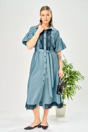 Платье Ava fashion арт. М-198 джинс