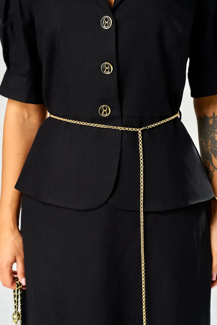 Suit Ava fashion #M-213 chernyj
