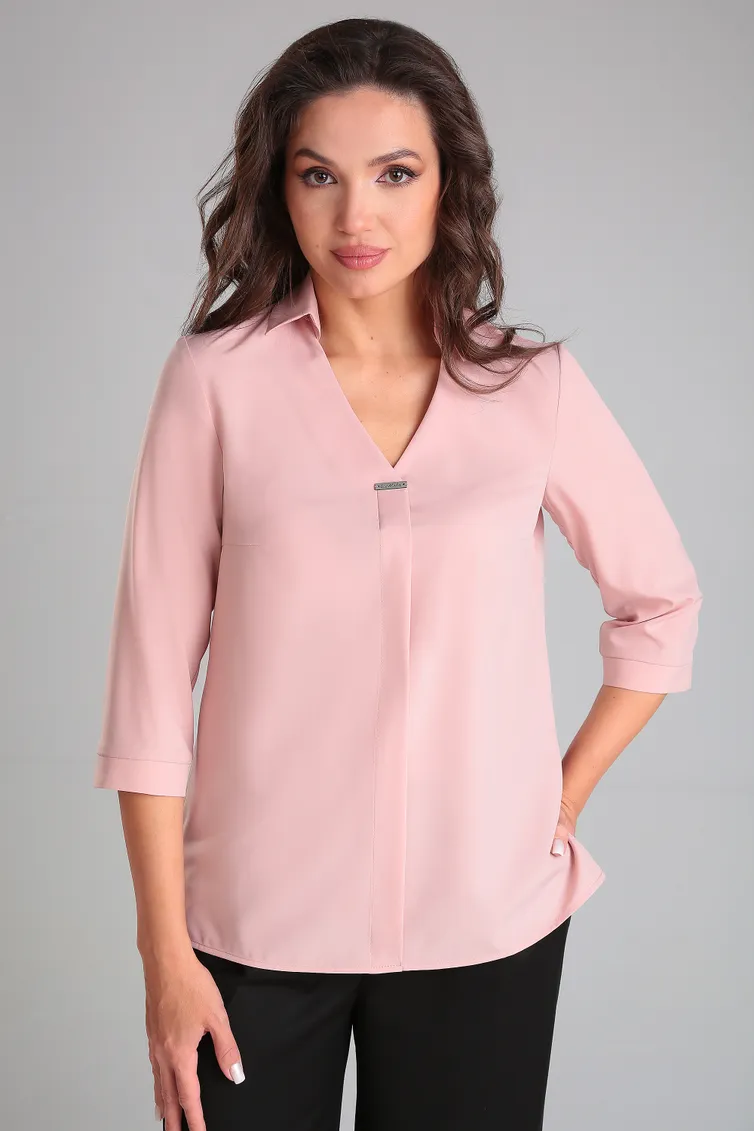 Bluzka LeNata #11339 pudra