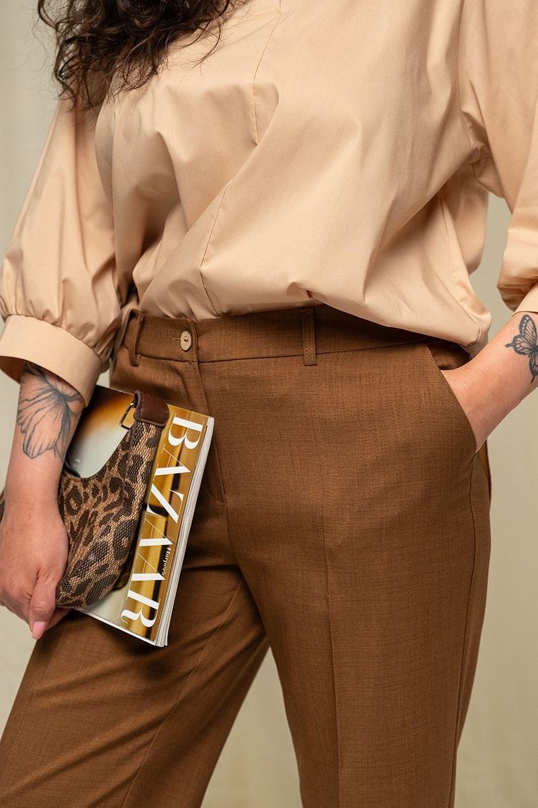 Trousers TOOK A LOOK & Angelika #AB-1004l mindal