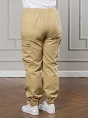 Spodnie NOVITA #1333 pesochnyj