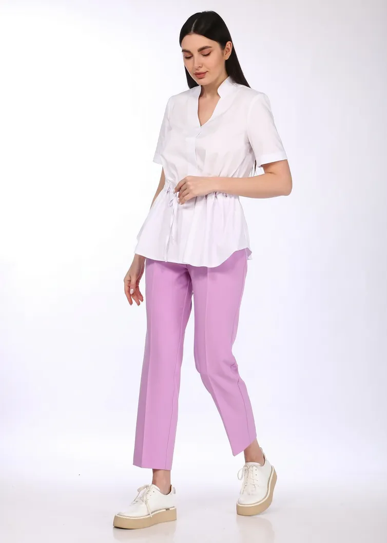 Zestaw Vilena-fashion #806 belyj+rozovyj