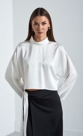 Костюм Леди лайн 2926 белый-черный