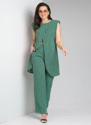 Garnitur Vilena-fashion #961 zelenyj