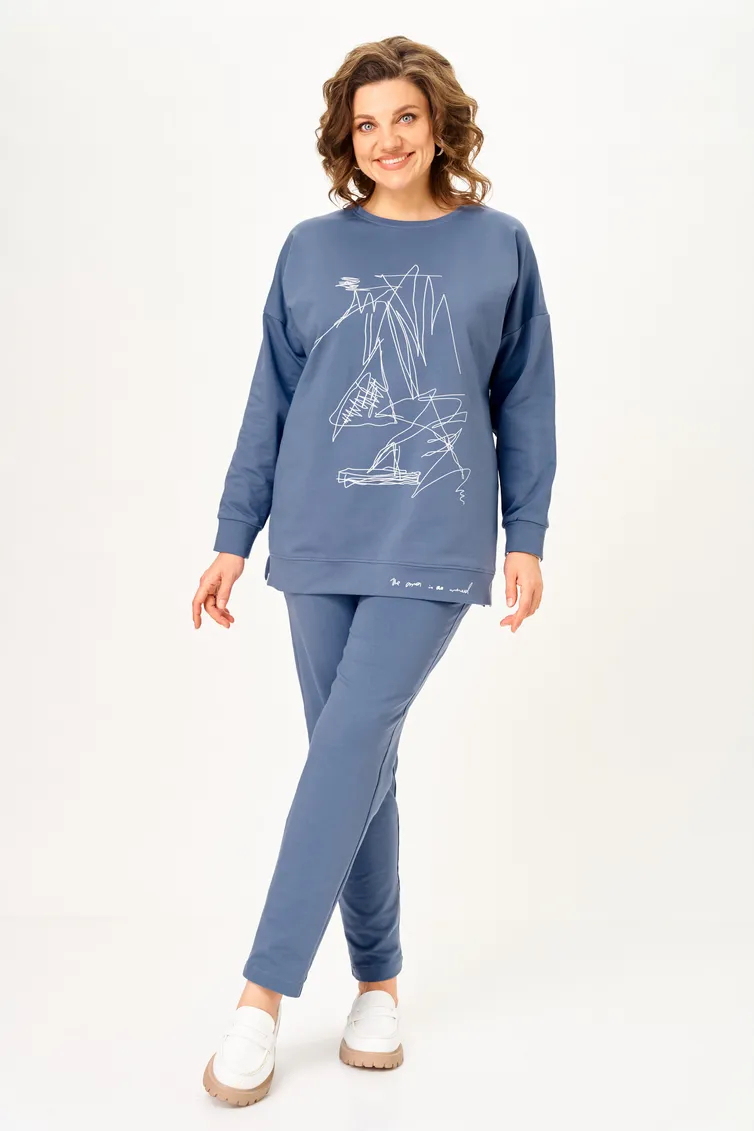 Set STEFANY #2061-2 indigo