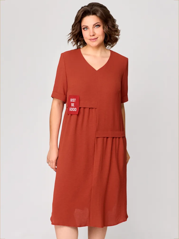 Sukienka Michelle Style #1194 kirpichnyj