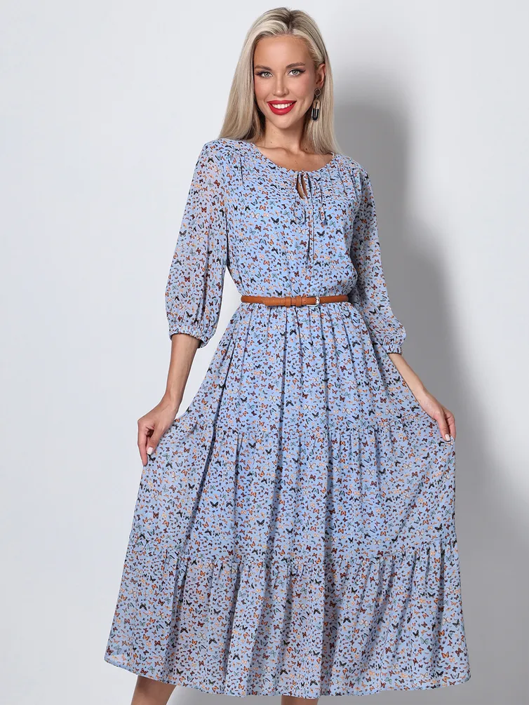 Dress DS Trend #YuS-1096 (Vse o nezhnosti, top nyu)
