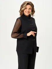 Suit Vilena-fashion #1208 chernyj