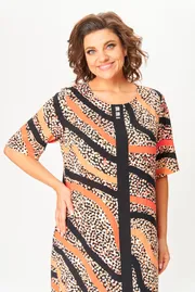 Sukienka Michel Chic #2168 abstrakciya