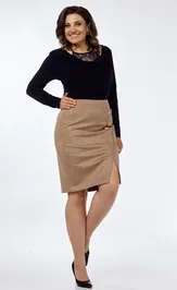 Skirt Klever 0391 bezh