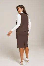 Костюм Alta Moda арт. 2005-4 темно-коричневый