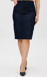 Skirt Ma Cherie 2085 temno-sinij