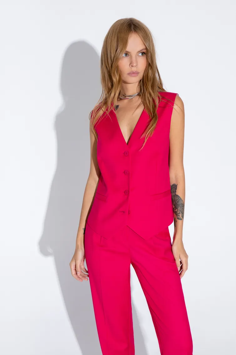 Waistcoat Pirs #4640 roz