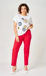 Брюки Rumoda 2289 красный