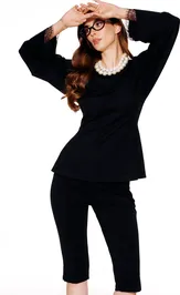 Jumper Elletto Life 13022 chernyj