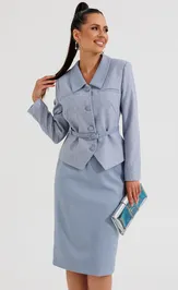 Костюм Galean Style 987.1 голубой