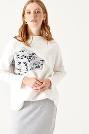 Sweatshirt Elletto Life #3523 bel