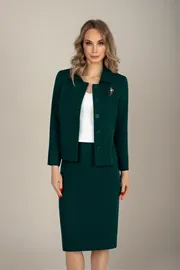 Zestaw MARIKA #Kostyum 451 temno-zelenyj