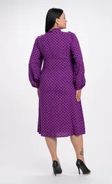 Sukienka FASHION CENTRE V-3300/Sirenevyj v gorox