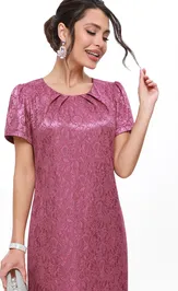 Платье DS Trend П-4240-0104-01 (коктейльное с кружевом)