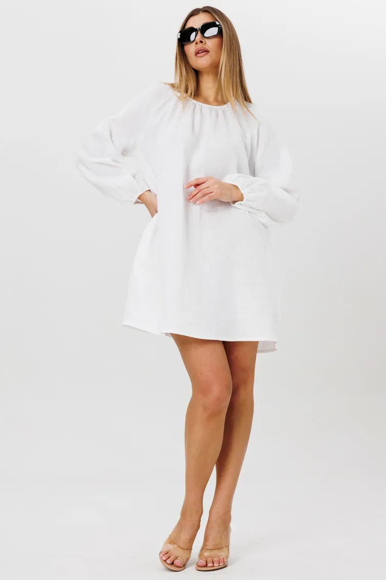 Sukienka Ma Cherie #9004 belyj