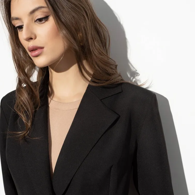 Żakiet CHARUTTI #Stilnaya sensaciya (black, nyu)