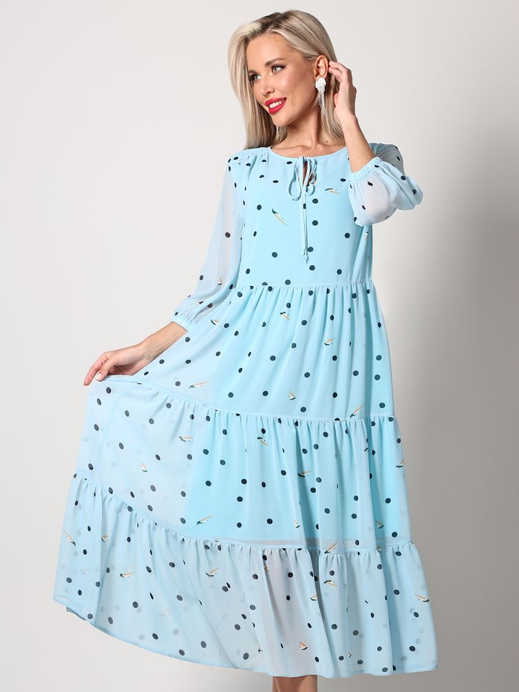 Платье DS Trend арт. ЮС-1082 (Все о нежности, дивная нью)