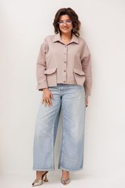 Джемперы, кардиганы, жакеты Anelli Laurel арт. 1528.1 кленовый сахар