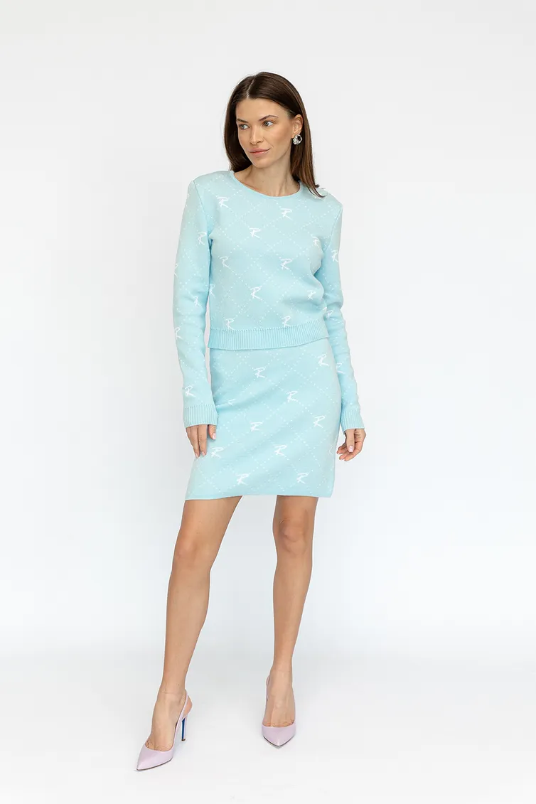 Suit Romgil #RV0019-XL2 bledno-goluboj, belyj
