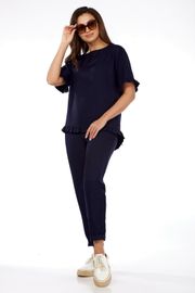 Костюм Vilena-fashion арт. 985 темно-синий