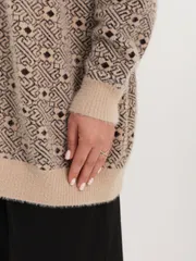 Sweter BONADI #2251 bezhevyj