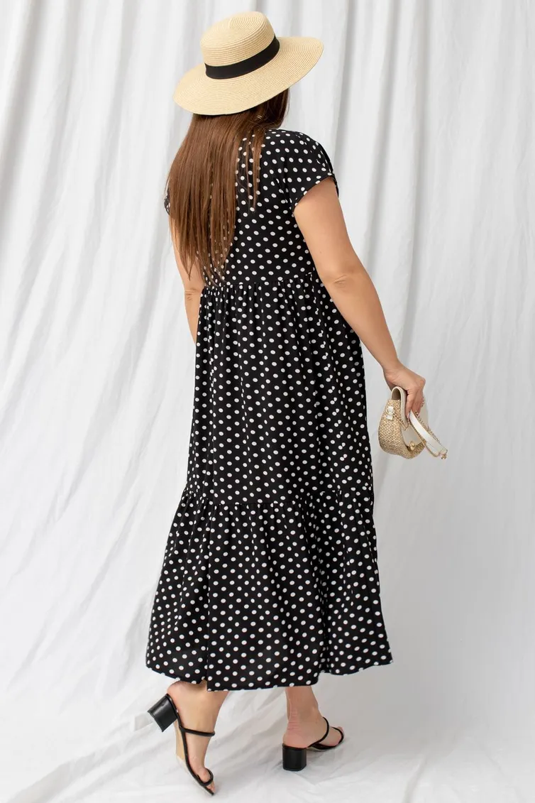 Dress TOOK A LOOK & Angelika #A-356 gorox na chernom