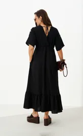 Dress PND 89580 chernyj
