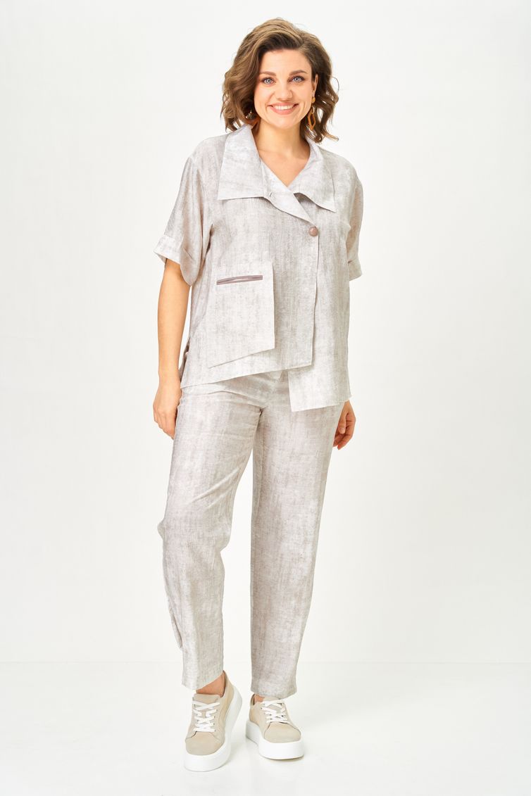 Костюм Vilena-fashion арт. 1153 молочный