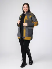 Sweter BONADI #1865 gorchica