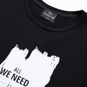 Koszulka CHARUTTI #Sledi za dvizheniem (black)