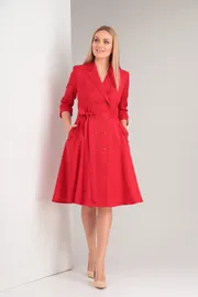 Sukienka Vilena-fashion #785 krasnyj