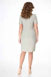 Garnitur Elite Moda #4052/3153 seryj