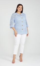 Кардиган BONADI 2178 голубой