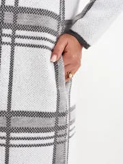 Sweter BONADI #2237 seryj