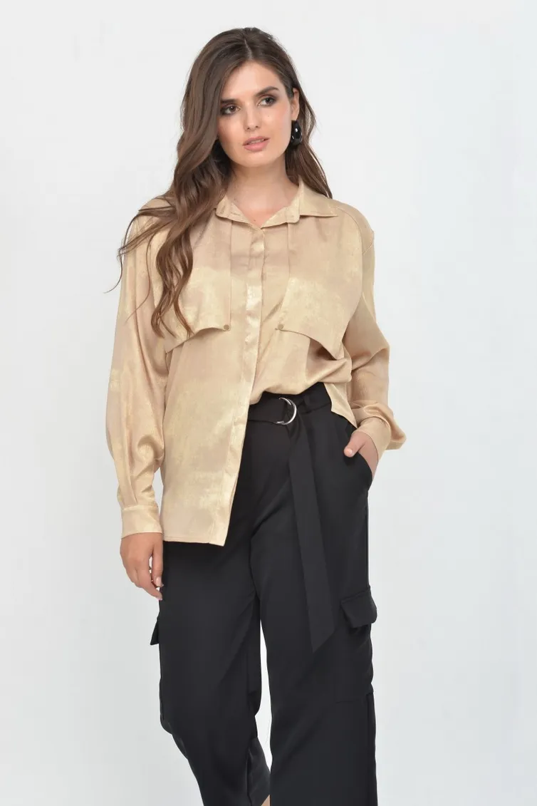 Блузка Roma Moda арт. М458 золотой