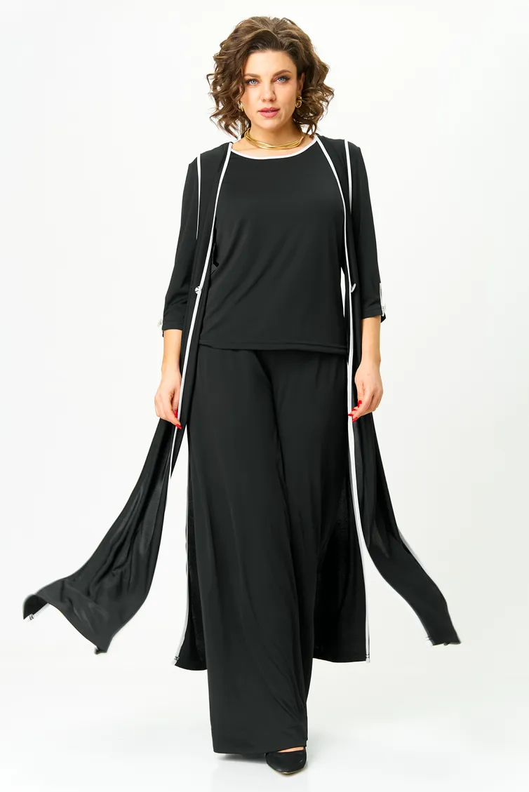 Garnitur Michel Chic #1413 chernyj, belyj